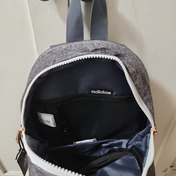 adidas Bags Adidas Linear Mini Backpack Jersey Onixwhiterose Gold